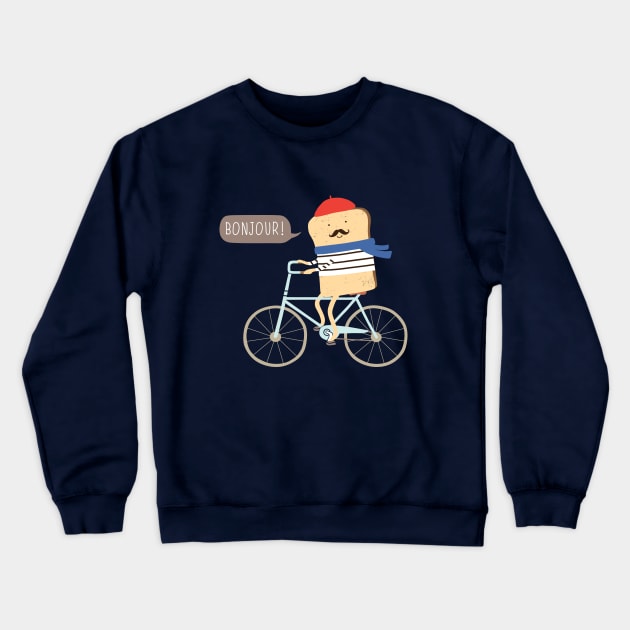 french toast Crewneck Sweatshirt by milkyprint